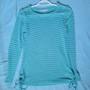 Cleo- Teal Knitted Sweter- Small